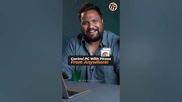 சுலபமான Best Trick to Use Your PC Using Mobile From Anywhere Using Even Mobile Data! #shorts