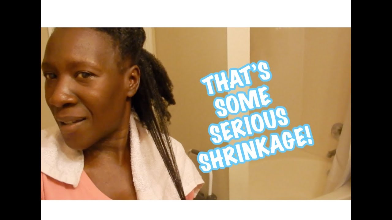 4baby LOOK AT THIS SHRINKAGE! NATURAL HAIR WASH DAY | Black and Natural in Jerusalem #285