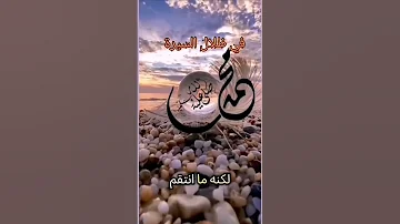 في ظلال السيرة النبوية المطهرة على صاحبها افضل الصلاة والسلام إلقاء صوتي محمد حمدان 