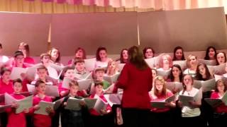 Audrey's first Christmas Choir Concert 4