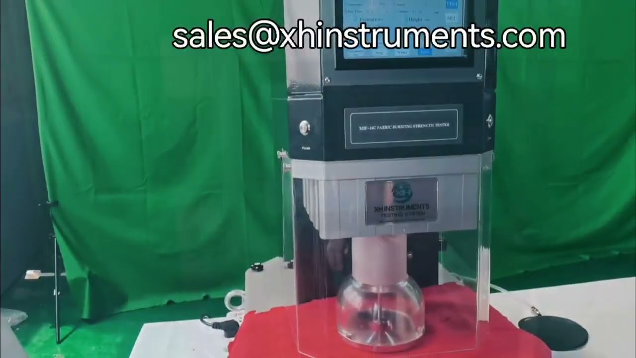 Fabric bursting strength tester bursting strength test of fabric ISO 13938.1 ISO 13938.2