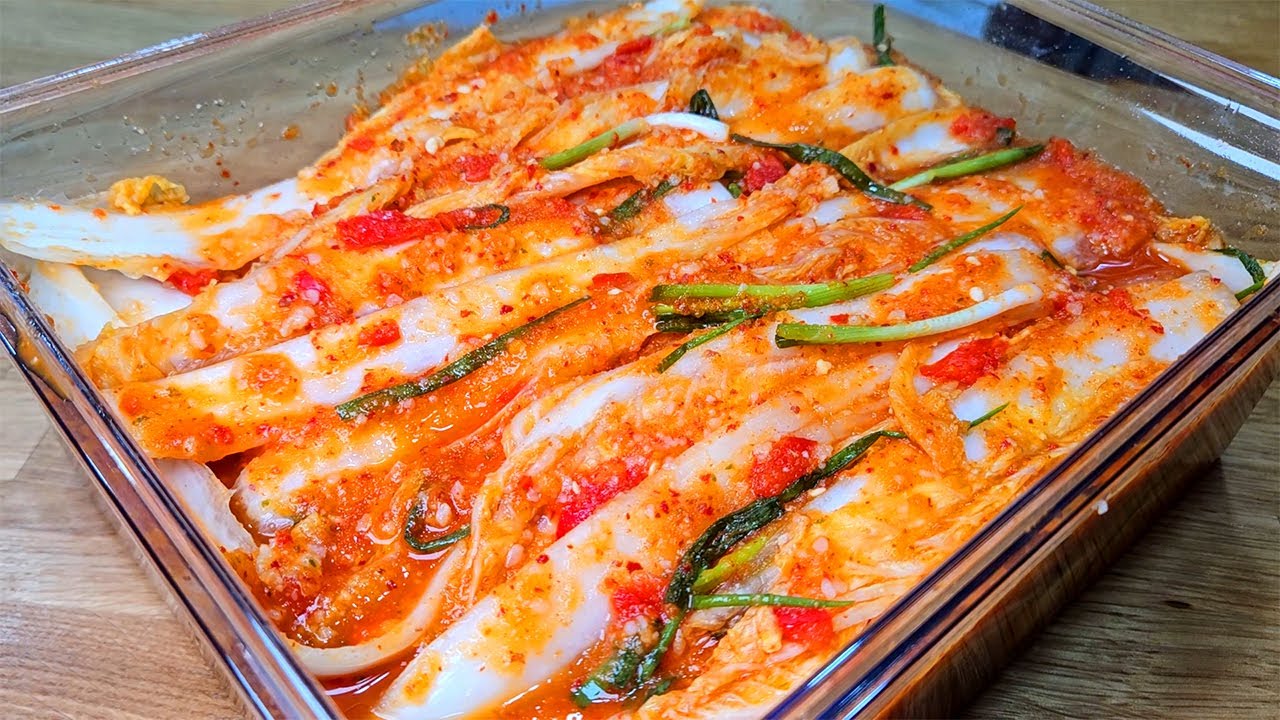 여름배추 물김치