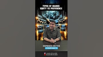 Equity vs Preference Shares 🔄💵 Simple Explanation in 70 seconds !!  #financebasics