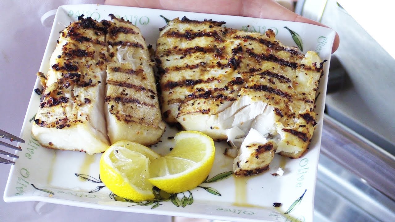 How to Cook Grilled Striped Bass (BBQ Striper) 