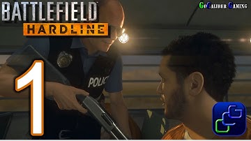 Battlefield Hardline PS4 Walkthrough - Gameplay Part 1 - Prologue