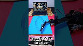 DIY ESP32 Robotic Drawing Arm! 🤖🎨 #shorts #esp32 #robotics #diy