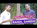 Non Political Interview with Rahul Gandhi | Election 2019