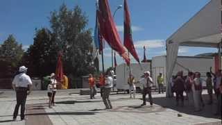 Baile Pendones, San Roque 2012, Villaverde de la Abadia parte 1