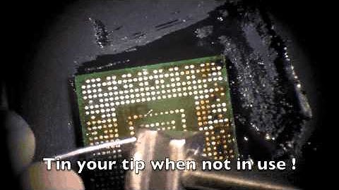 Nvidia GO6400SQ BGA Reball Project | Removing A Bad Video Chip