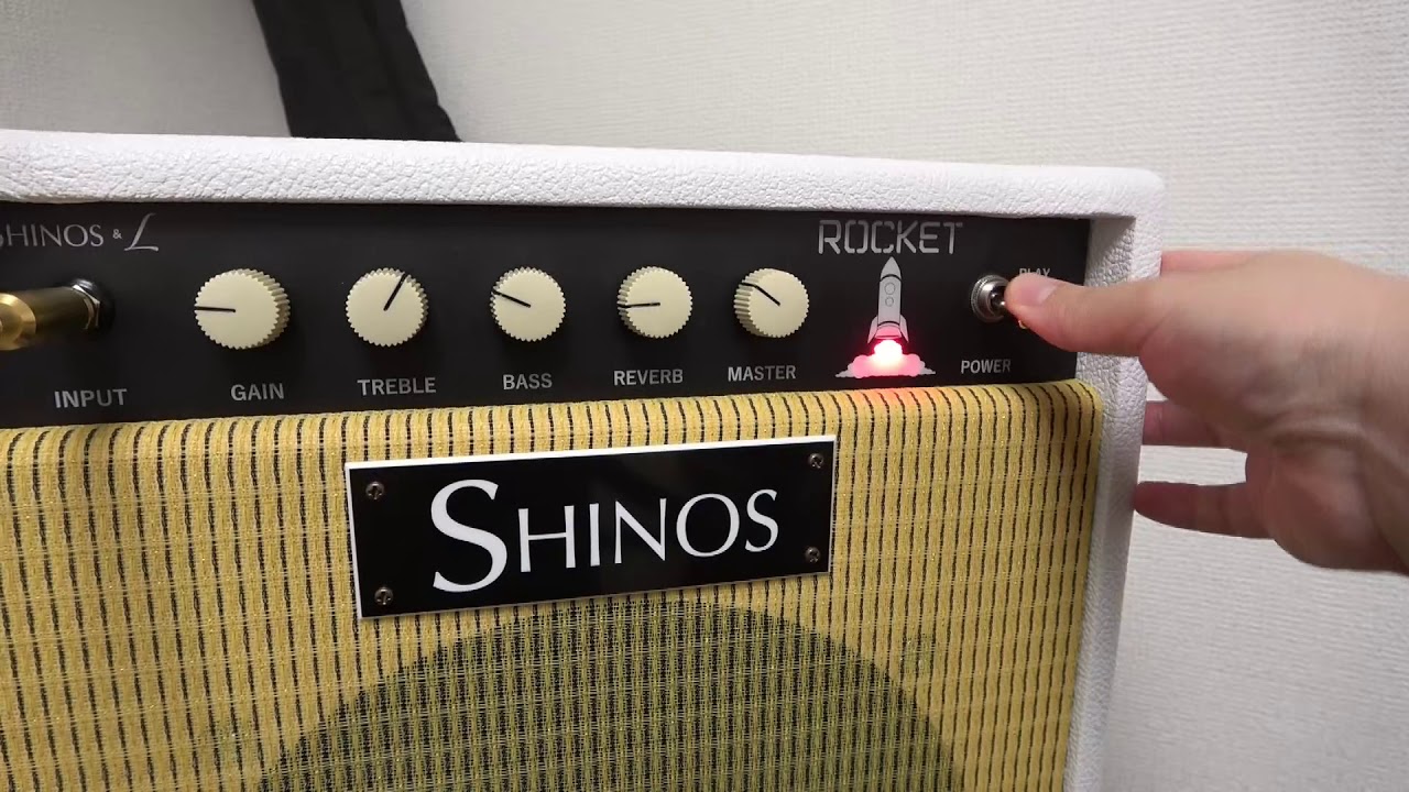 SHINOS & L Series ROCKET 6L6GC 音出し！ - YouTube