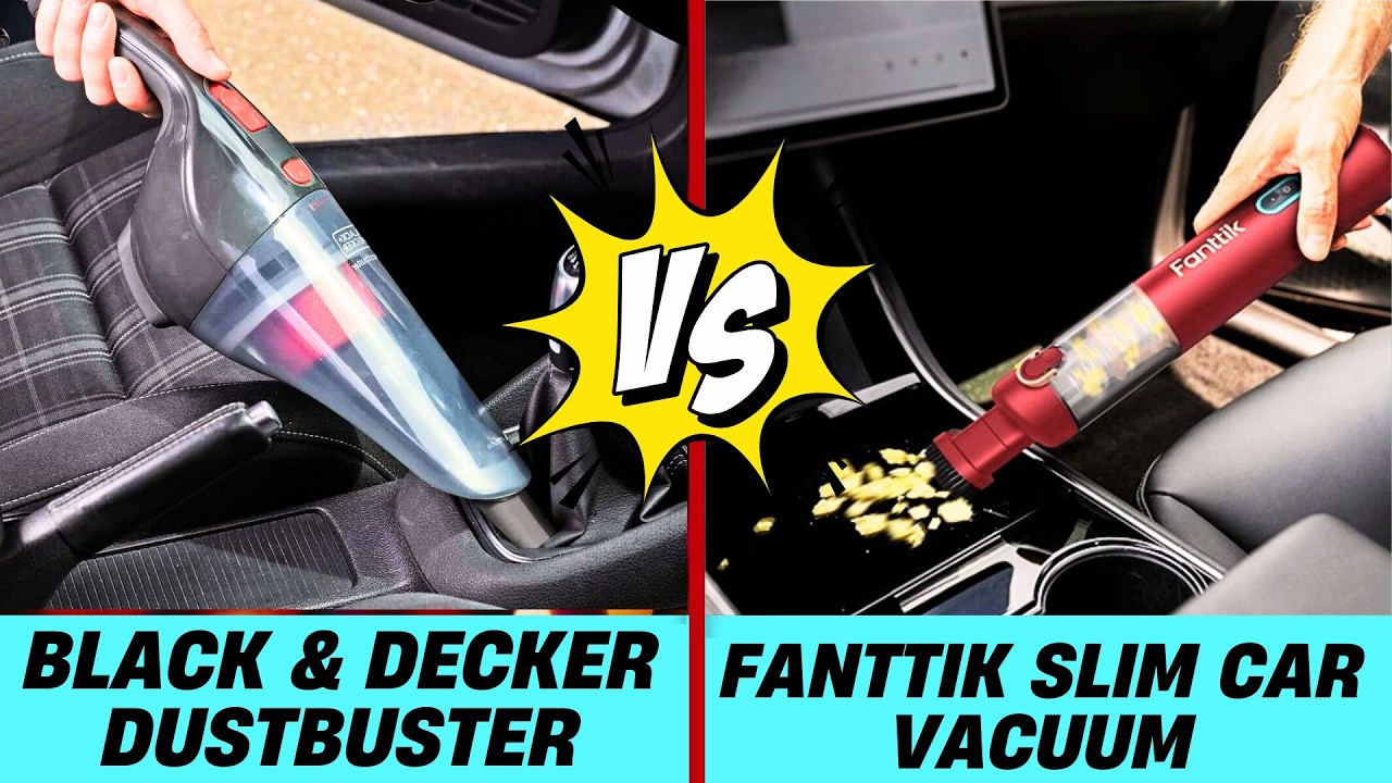 Black and decker vs fanttik car vacuum reviews — By the Numbers
