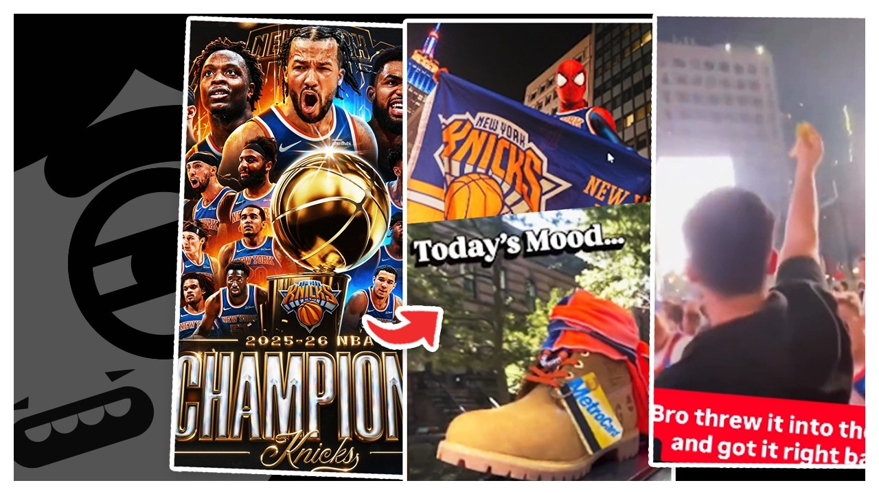 NYC Reacts to The Knicks Winning the NBA Championship!
