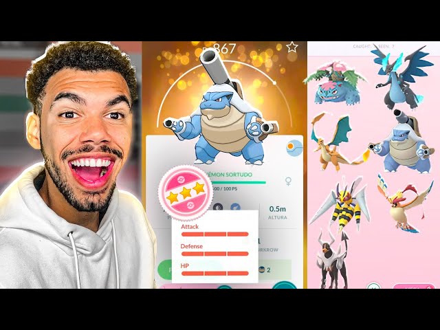 MEGA BLASTOISE 100% E FIZ TODAS AS MEGA EVOLUÇÕES DO JOGO - POKEMON GO, Cris