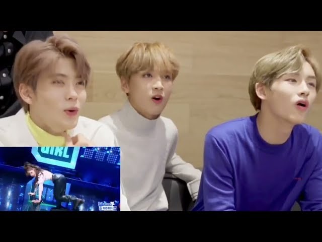 [HD] NCT127 Reaction to Stage Show Of Dance Mentor LISA BLACKPINK 👑 in iQIYI class=