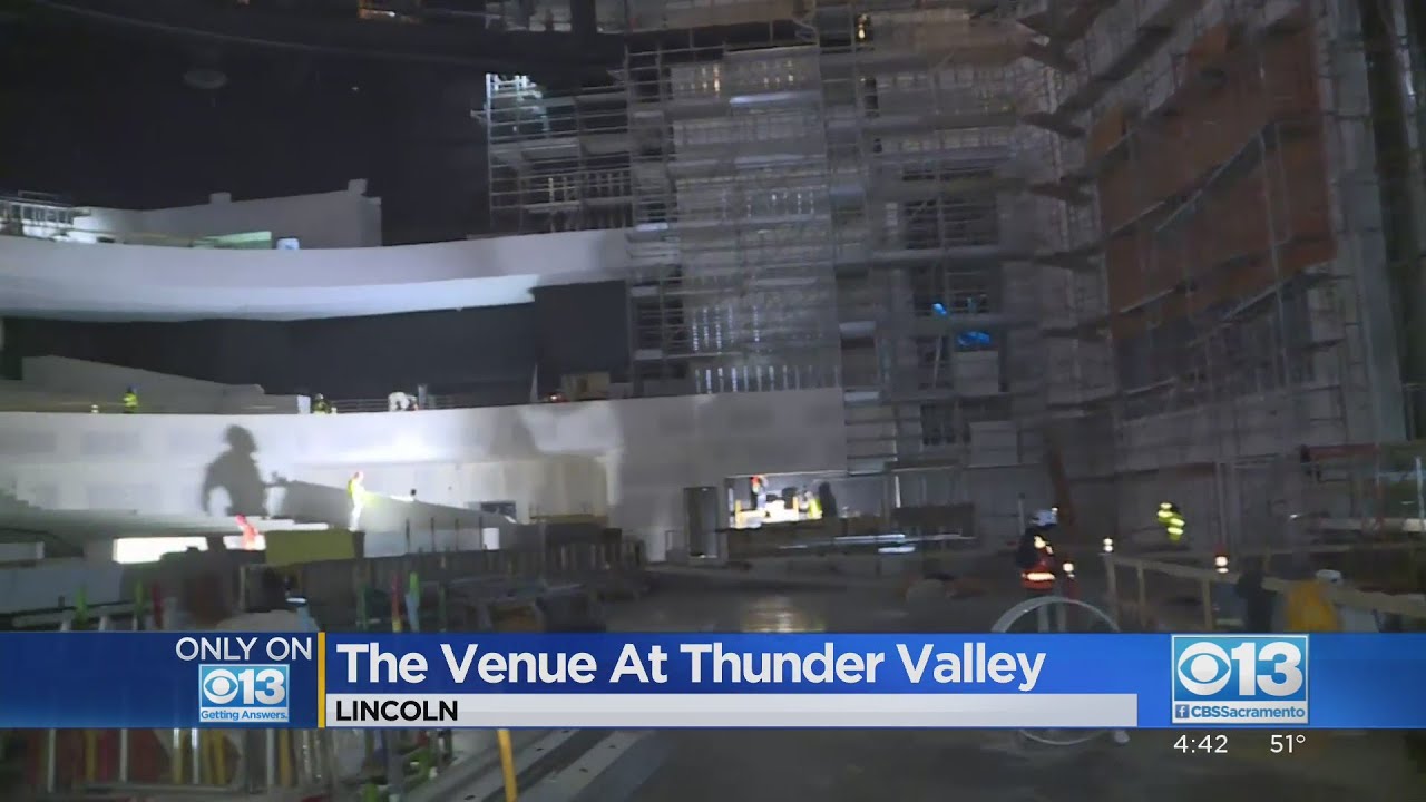 Only On CBS13 A preview of The Venue at Thunder Valley YouTube