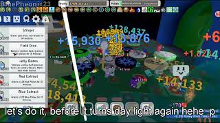 What Happens if I Use Night Bell During Night Time?? | Bee Swarm Simulator