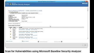 Famous MICROSOFT BASELINE SECURITY ANALZER Net Worth