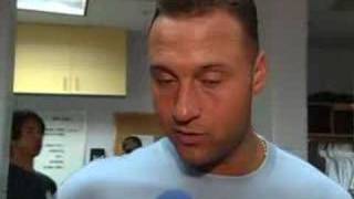 New York Yankees Derek Jeter postgame interview 7/14/07