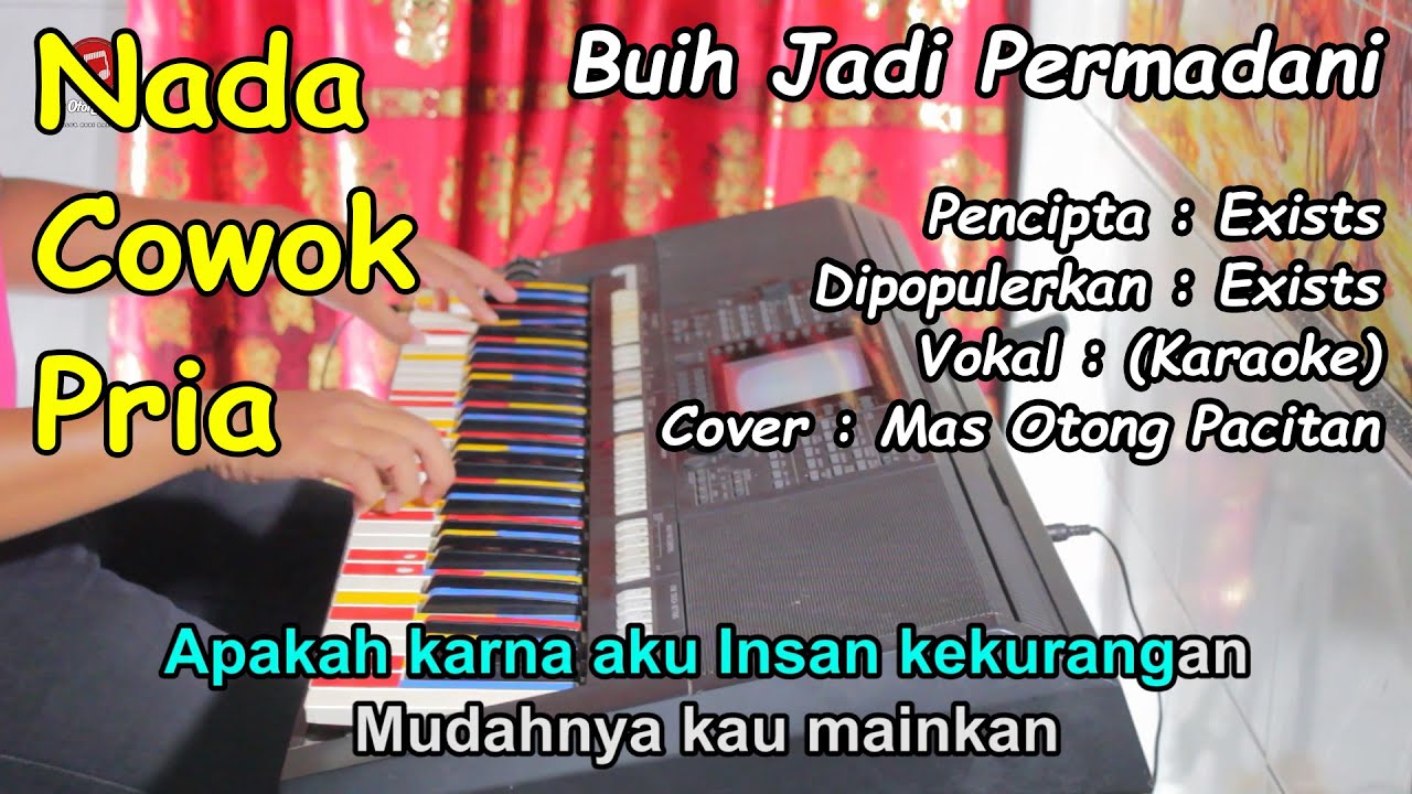 「Karaoke Tanpa Vokal」Buih Jadi Permadani Nada Cowok / Pria Dangdut