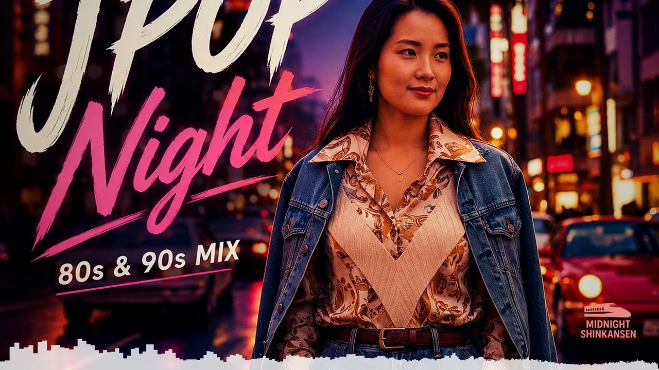 Midnight Drive through Tokyo: 80s J-Pop & City Pop Mix for Summer