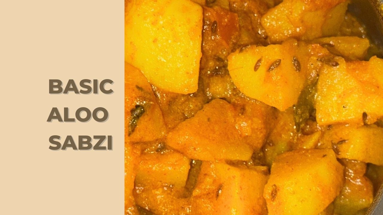 Basic Aloo Sabzi 👩‍🍳 | Beginner Cooking Course in Hindi | Lesson 7