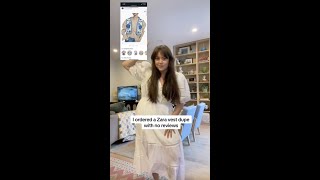 I ordered this Zara vest DUPE on Amazon with no Reviews! Come Open it With Me!