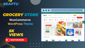 Grocery Store | WooCommerce | WordPress Theme | #wordpress #django #websitedesign #groceryshopping