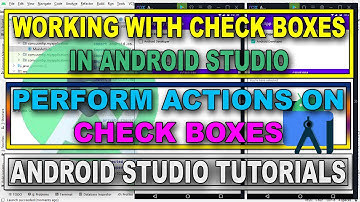 #How to #Work #with #Check #Boxes In #Android #Studio | #Perform #Actions #on #Check #Box #Click