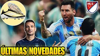 CONFIRMAN brutales noticias sobre MESSI y la COPA AMÉRICA  Se filtra el salario de Leo en MLS ✅