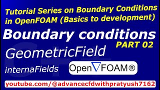 Tutorial Series on Boundary Conditions inside OpenFOAM ( Basics to Codings) Part 02