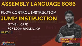 Loops and If Else with Jump Instruction |Assembly Language 8086| Part2