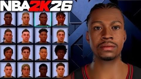 Allen Iverson NBA 2K26 Face Creation! 🔥 BEST & MOST Realistic Build Tutorial
