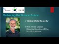 Delivering the human future global water scarcity by dr peter gleick