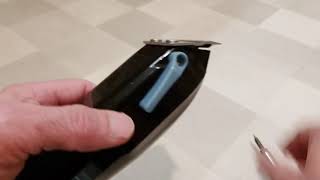 Adjust hair clippers maximum power screw 💪