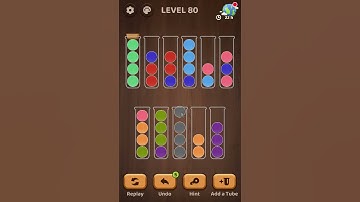Ball Sort Puzzle: Color Game level 80 |  Mobile Games
