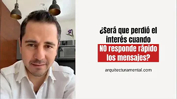 ¿Qué hacer si no responde rápido?