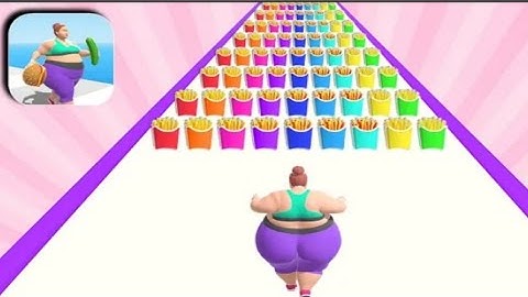 Fat 2 Fit All Levels Mobile WalkthroughiOS,Android Gameplay Body Run GameNew Max Level VIUA23