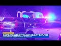 California man suspected of killing wife dies in shootout with deputies