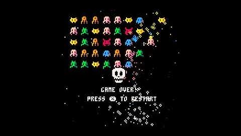 INVADERS GALAGA MASHUP WIP PICO 8 Fantasy Virtual Console Lexaloffle Games www lexaloffle com