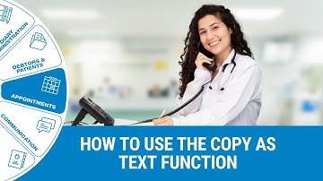 GoodX Web App - How to Use the Copy as Text Function