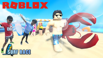 LOTTIE Pick Roblox game SURF RACE!