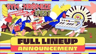 SYNCHRONIZE FEST 2023 FULL LINE UP ANNOUNCEMENT