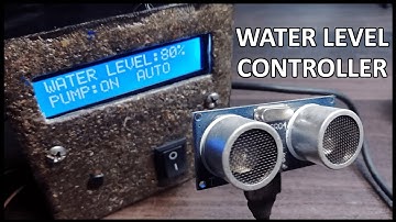 How To Make Automatic Water Level Controller | Ultrasonic Water Level Controller
