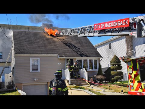 3Rd Alarm House Fire In Maywood Nj 3-24-24