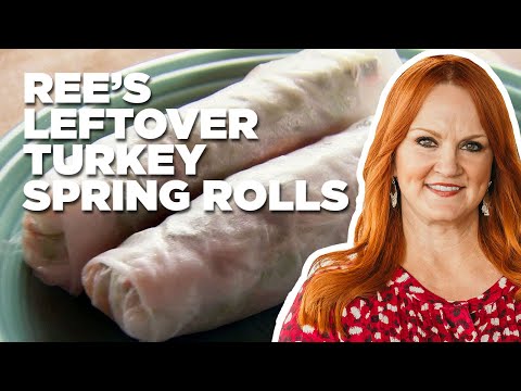 ree’s-leftover-turkey-spring-rolls-|-food-network