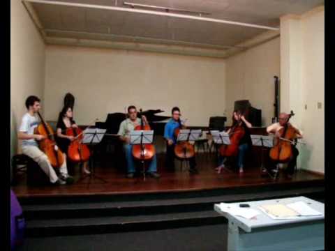 Chorinho para Quinteto de Violoncelos por Marcos F...