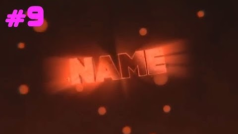 #9 | TOP 5 Blender Intro Templates