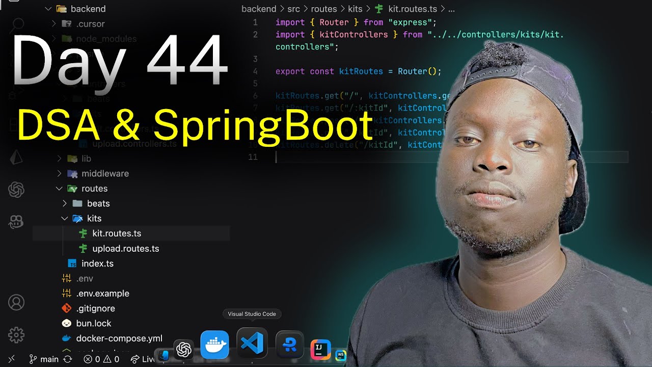 DSA & SpringBoot in Java - Day 44 Coding 'till I Get A Job - YouTube
