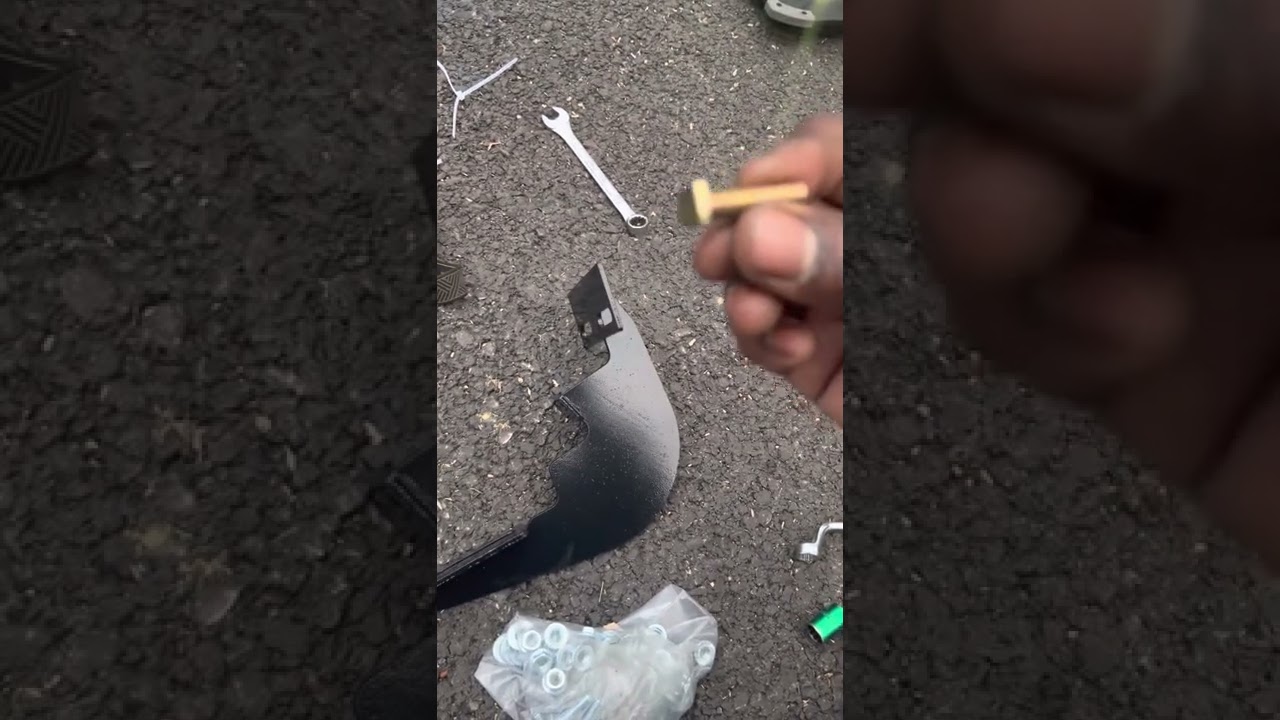 Installing YITAMOTOR 6 inches Running Boards on 2016 ram 2500 crew cab