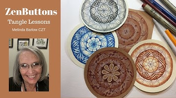 ZenButtons Tangle Pattern Lesson # 267